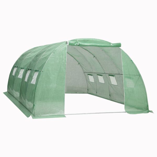 vidaXL Greenhouse 16 m² 4x4x2 m