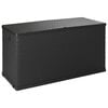 vidaXL Storage Box | Anthracite | Polypropylene | Large | Garden Storage Box