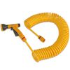 Hozelock Spiral Hose Coiled Pipe & Spray 15 m