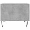 vidaXL Coffee Tables 2 pcs Concrete Grey 50x50x40 cm Engineered Wood