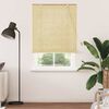 vidaXL Roller Blind with Curtains Manual Nature 110 x 220 cm Bamboo