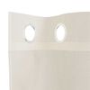 vidaXL Voile Curtains with Grommets 2 pcs Cream 140x300 cm