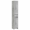 vidaXL Bathroom Cabinet Concrete Grey 30 x 33 x 190 cm Engineered Wood