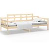 vidaXL Day Bed without Mattress Solid Wood Pine 80x200 cm