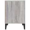 vidaXL Bedside Cabinet Grey Sonoma 40x35x50 cm