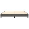 vidaXL Box Spring Bed Frame Dark Grey Super King Velvet (UK/IE/FI/NO only)
