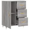 vidaXL Sideboard Grey Sonoma 69.5x34x90 cm Engineered Wood