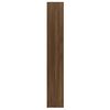 vidaXL Book Cabinet Brown Oak 40x30x189 cm Engineered Wood