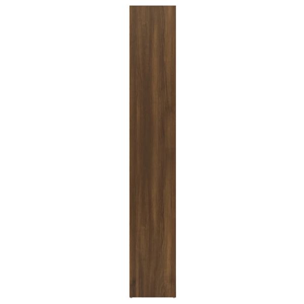 vidaXL Book Cabinet Brown Oak 40x30x189 cm Engineered Wood