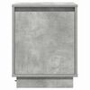vidaXL Bedside Cabinet Concrete Grey 39 x 34.5 x 50 cm Engineered wood
