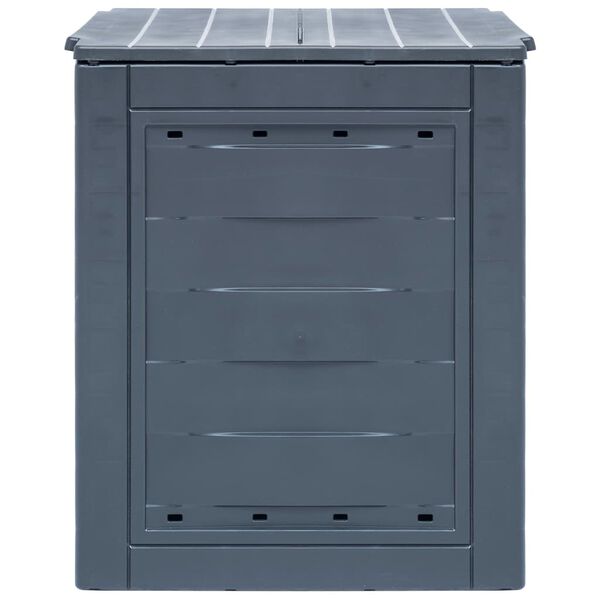 vidaXL Garden Composters 3 pcs Grey 60x60x73cm 780 L