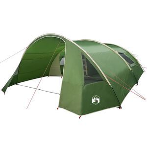vidaXL Tunnel Tent 6-Person Green and White 700 x 590 x 215 cm
