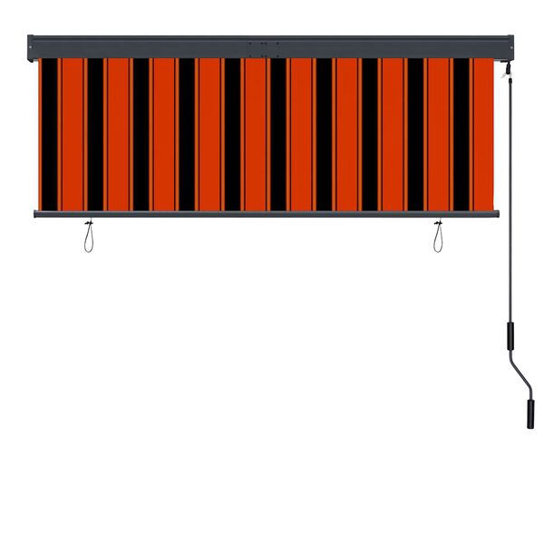 vidaXL Outdoor Roller Blind 160x250 cm Orange and Brown
