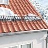 vidaXL Roof Snow Guard Anthracite 100 x 29.5 x 34.5 cm Steel