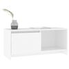 vidaXL TV Cabinet White 90x35x40 cm Engineered Wood