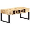 vidaXL Coffee Table Cassette Style 100x52x45 cm Solid Mango Wood