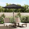 vidaXL Garden Parasol with Aluminium Pole 270 cm Anthracite