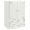 vidaXL Highboard White 67x39x95 cm Steel