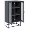 vidaXL Highboard Anthracite 68x39x123 cm Steel