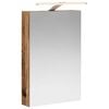 vidaXL Bathroom Mirror Cabinet Old Wood 40 x 10.5 x 60.5 cm