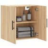 vidaXL Wall Cabinet Sonoma Oak 60x31x60 cm Engineered Wood