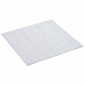 vidaXL Self-adhesive Flooring Planks 30.5 x 30.5 cm 20 pcs PVC White