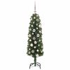 vidaXL Artificial Christmas Tree with 150 LEDs with Stand Green 120 cm