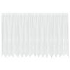 vidaXL Lace Curtain White 140 x 400 cm Polyester
