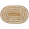 vidaXL Rug Brown 122 x 183 cm Jute