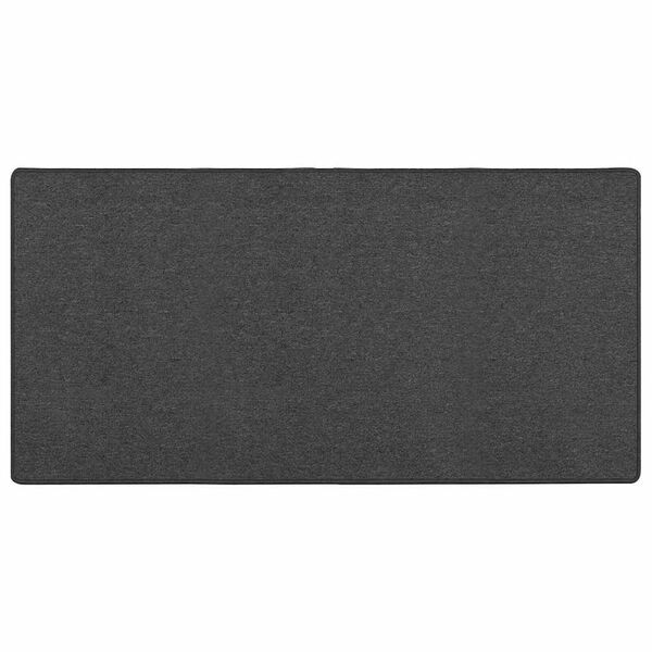 vidaXL Carpet Runner Dark Grey 100 x 200 cm 100% Polypropylene