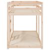 vidaXL Bunk Bed without Mattress 80x200 cm Solid Wood Pine