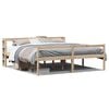 vidaXL Senior Bed with Headboard without Mattress 200x200 cm