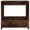 vidaXL Side Table Smoked Oak 50x26x50 cm Engineered Wood