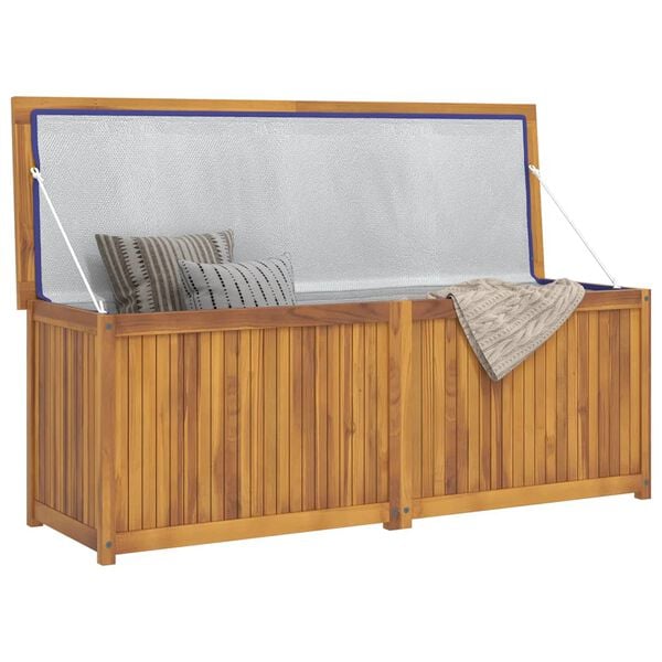 vidaXL Garden Box 150x50x55 cm Solid Wood Teak