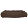 vidaXL Dog Cushion with Pillows Brown 89x75x19 cm Oxford Fabric