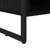 vidaXL TV Cabinet Black Oak 100 x 36 x 49.5 cm Engineered Wood