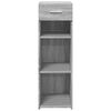 vidaXL Sideboard Grey Sonoma 30x42.5x93 cm Engineered Wood