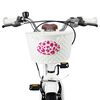 vidaXL Kids Bike 20'' for 6-11 Years Old White