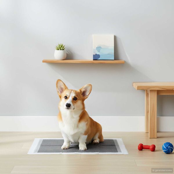 vidaXL Pet Training Pad Plain 400 pcs 90 x 60 cm