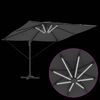 vidaXL Umbrella Anthracite 284 x 286x 270 cm Polyester and Aluminium