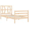 vidaXL Bed Frame without Mattress 100x200 cm Solid Wood