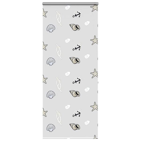 vidaXL Shower Roller Blind with Cassette 90x240 cm Fabric Width 86 cm