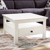 Trendteam Coffee Table with Drawer Universal White