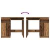 vidaXL Desk Old Wood 86x49x76 cm Engineered Wood