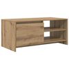 vidaXL Coffee Table Artisan Oak 102 x 50 x 45 cm Engineered Wood