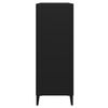 vidaXL Sideboard Black 69.5x32.5x90 cm Engineered Wood