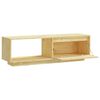 vidaXL TV Cabinet 110x30x33.5 cm Solid Pinewood