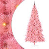 vidaXL Christmas Tree with 300 LEDs with Stand Pink 240 cm PVC