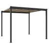 vidaXL Garden Gazebo Anthracite 3x3 m Aluminium