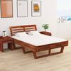 vidaXL Bed Frame without Mattress Solid Acacia Wood 140x200 cm